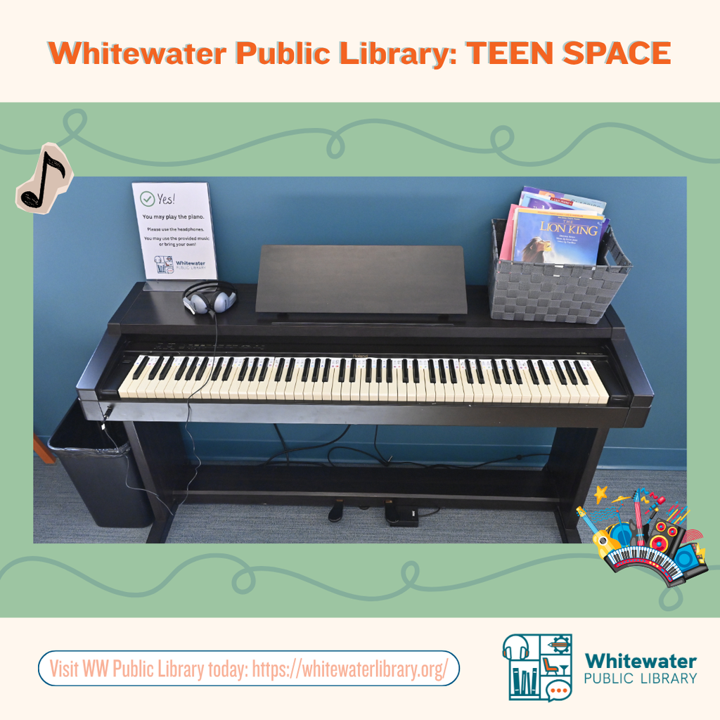 Teens Space: digital, public piano