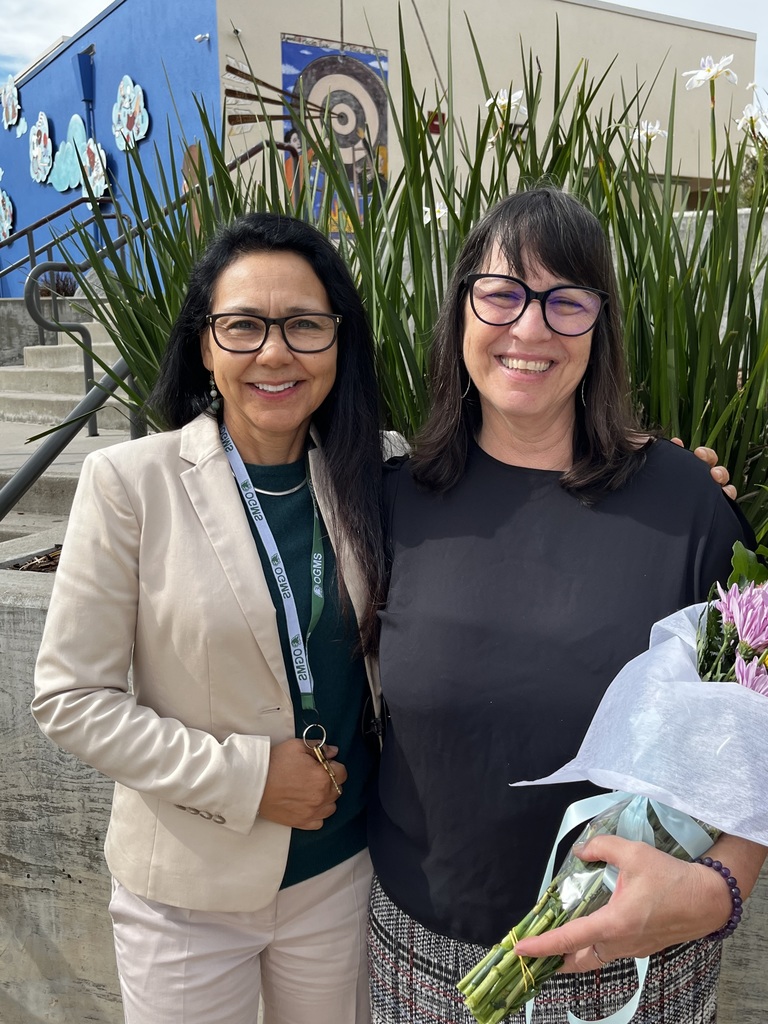 Dr. Salas and Wendy Falcon