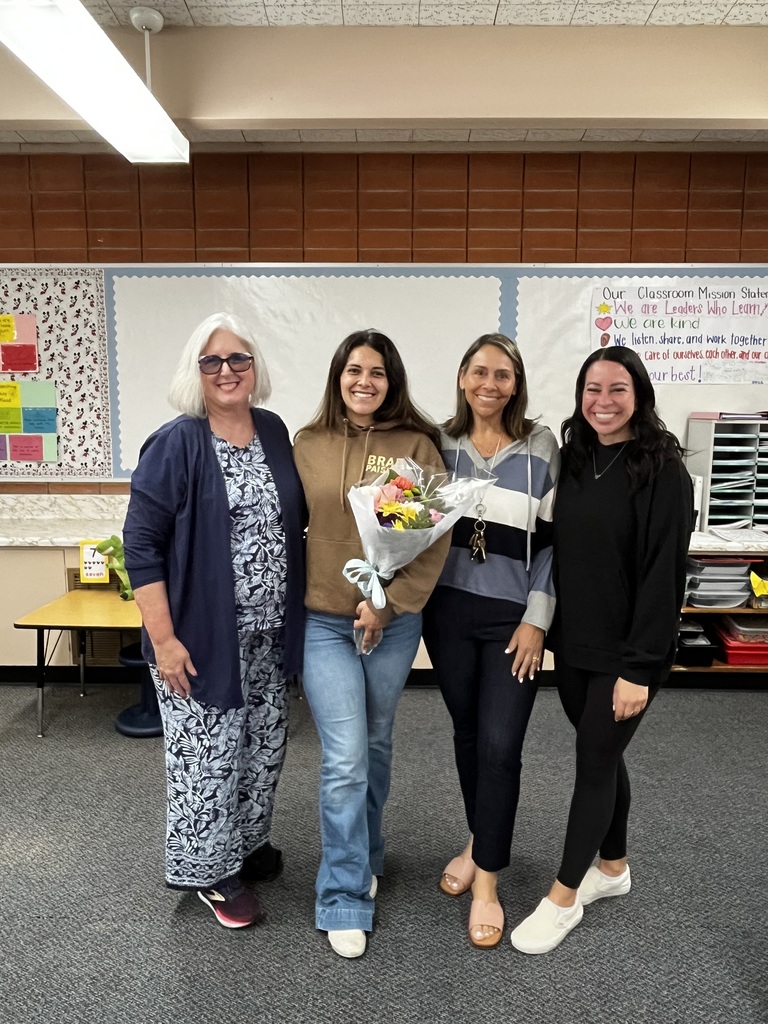 N atalia Robinson with Mrs. Bystedt, Mrs. Robinson, and Ms. Mendoza