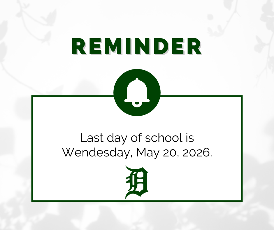 Reminder flyer.