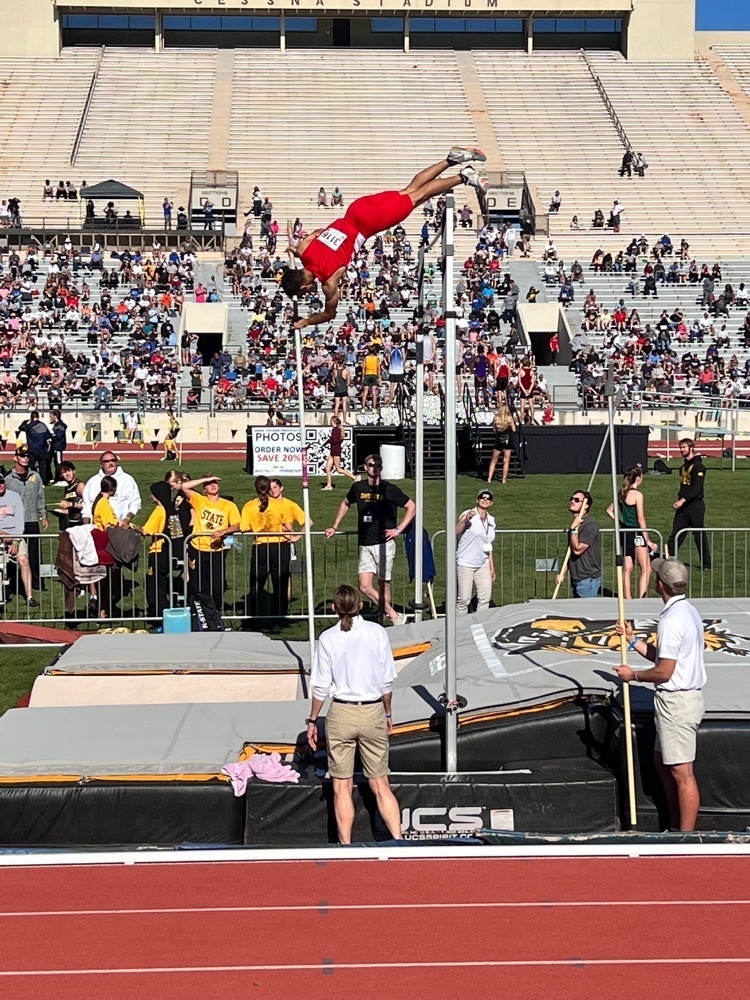pole vaulting 