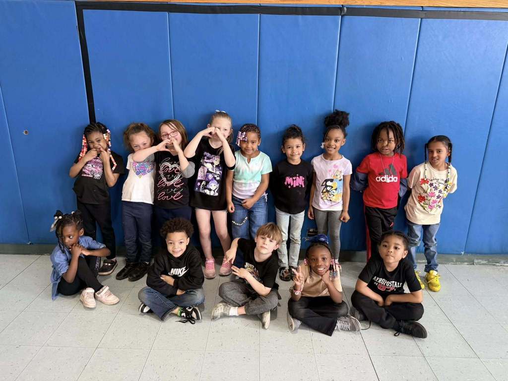 A group of students posing.