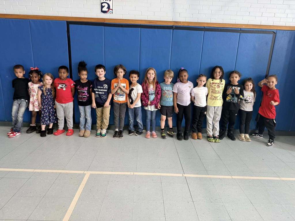 A group of students posing.