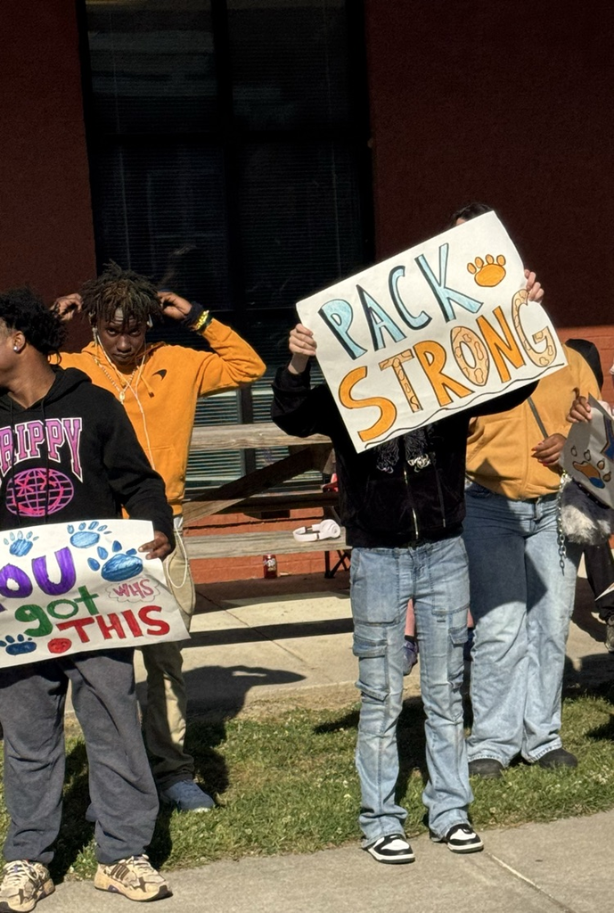 student parade sign