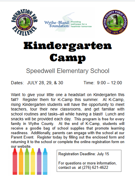 Kindergarten Camp