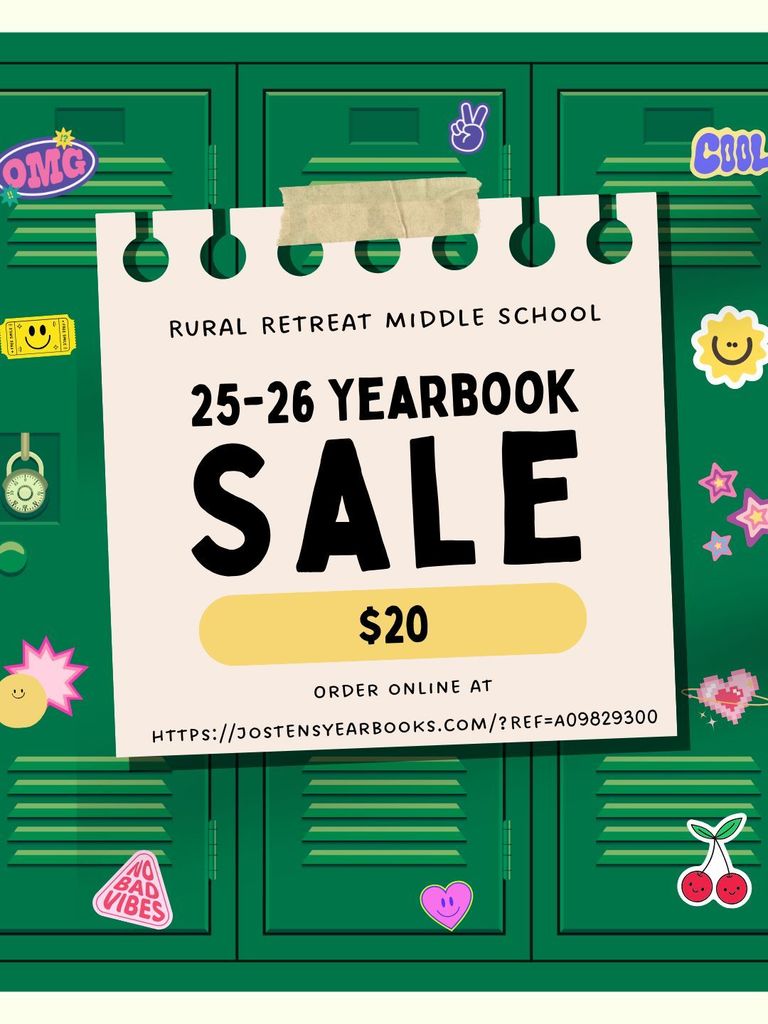 25-26 Yearbook Sale! 