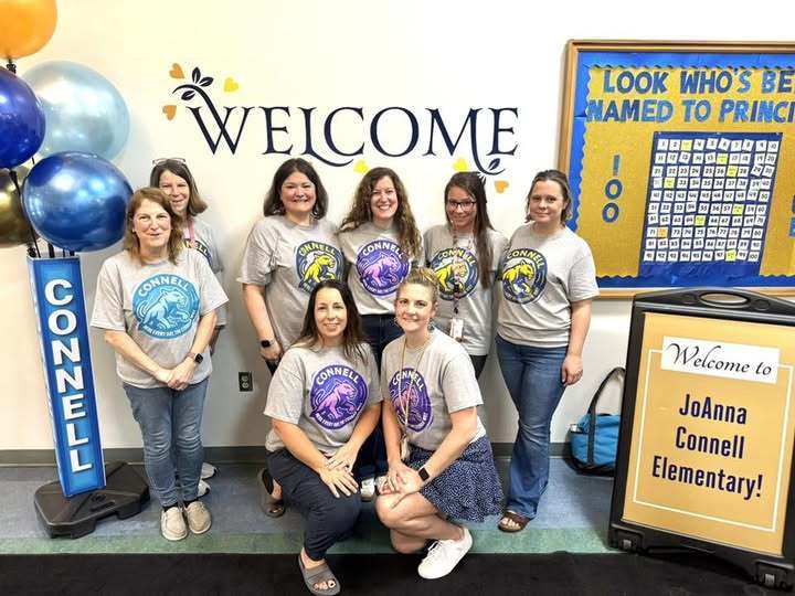 JoAnna Connell staff posing. 