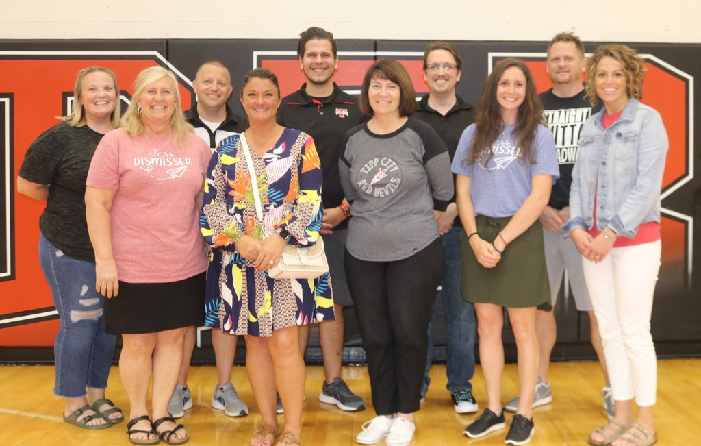 Ten Teacher of the Year Nominees.