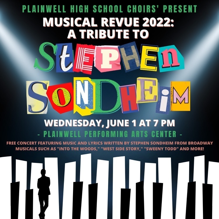 music revue 2022 presented by phs choirs