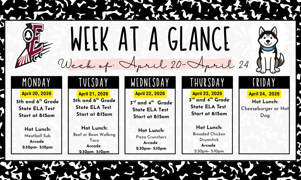Weekly Schedule