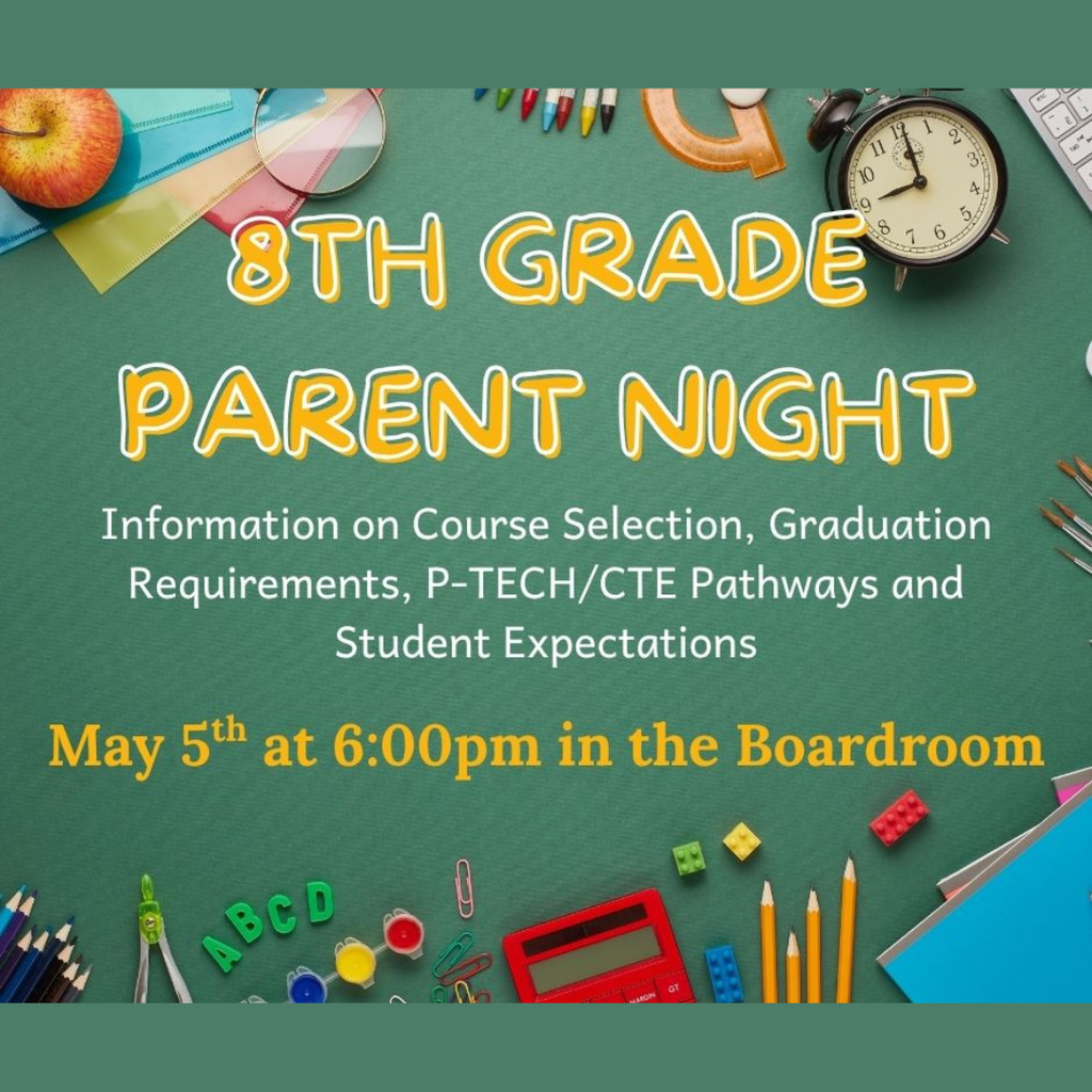 8th Grade Parent Night Details