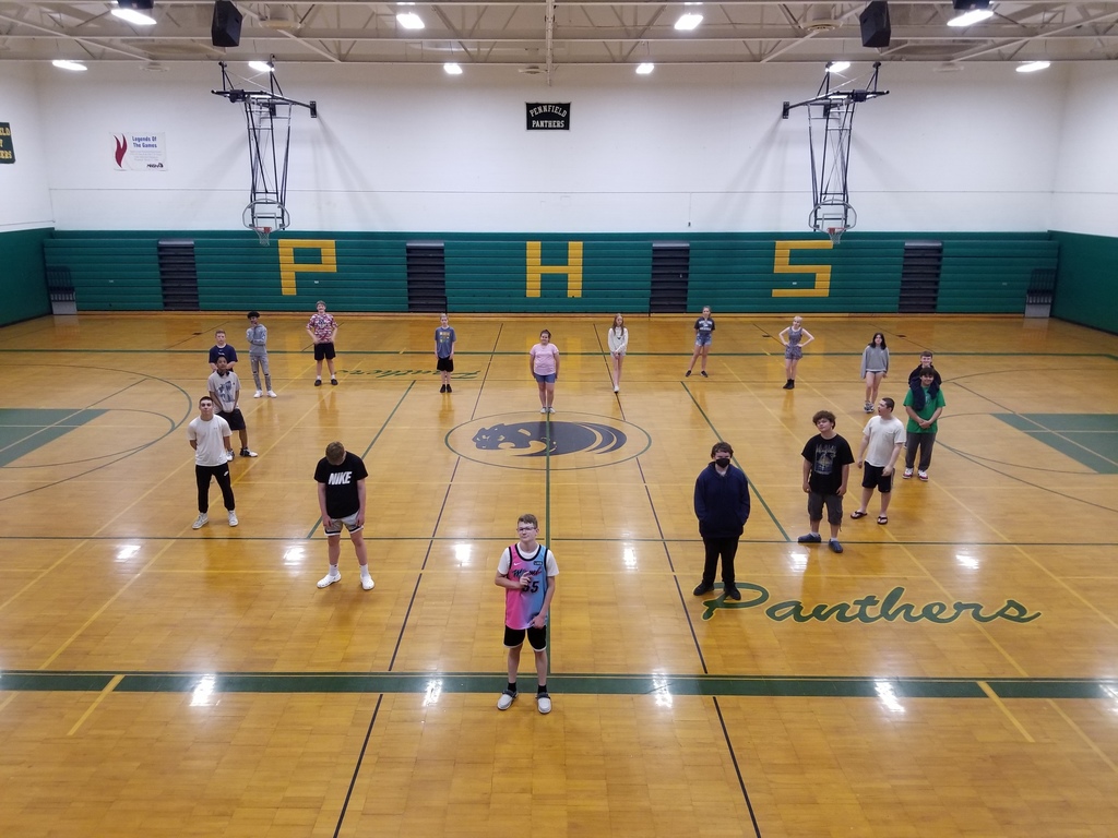 Student create a Heart as a team building exercise.