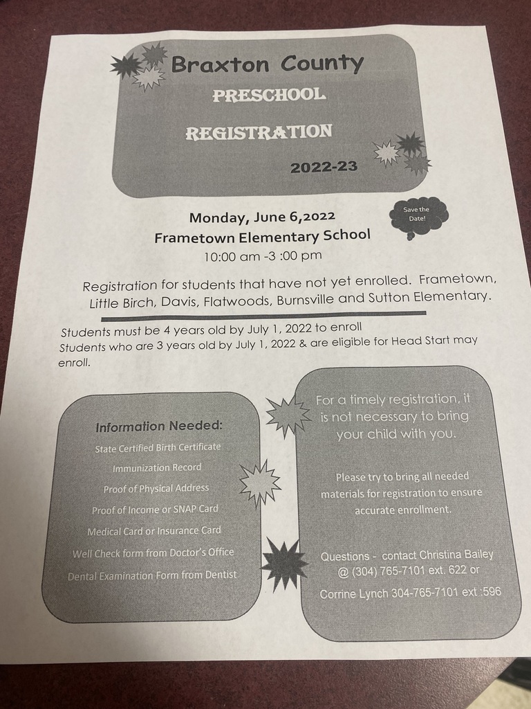 Preschool Registration