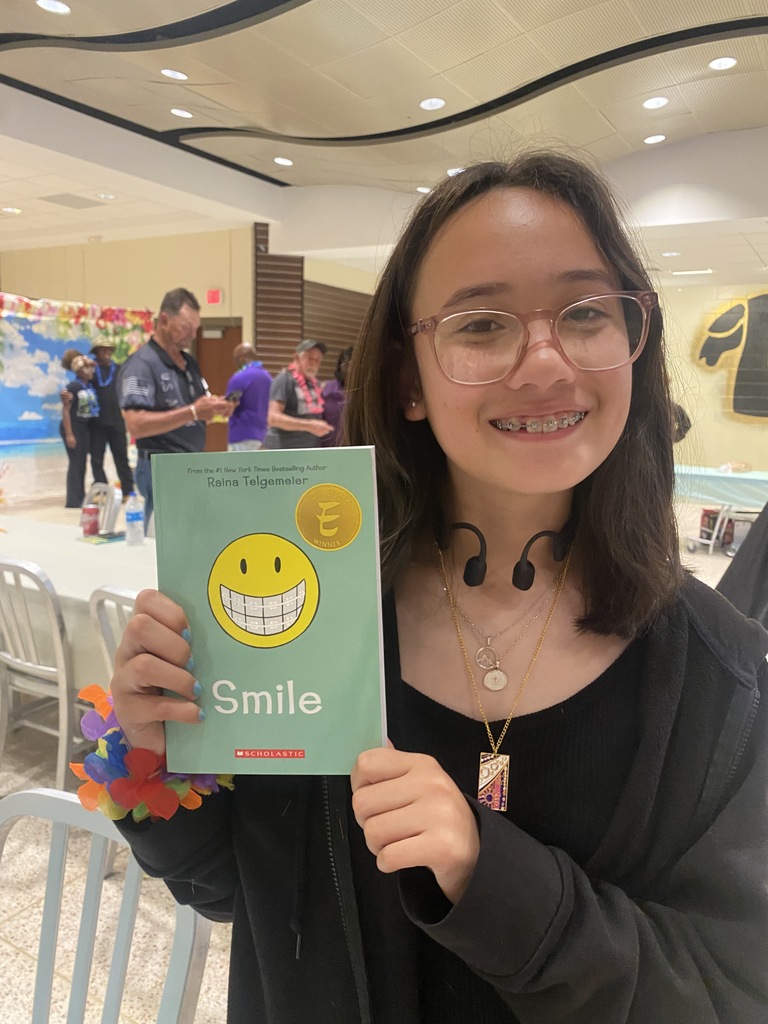 This student found a book that was perfect for her! 
