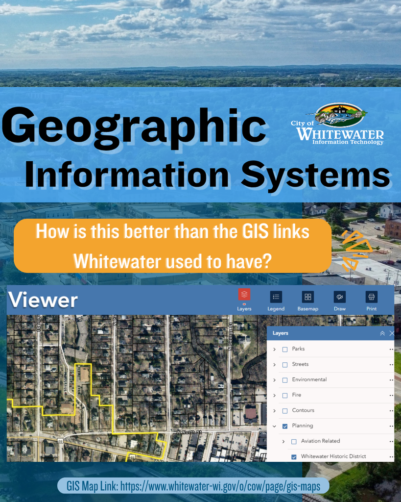 GIS: How is this better than the GIS links Whitewater used to have?