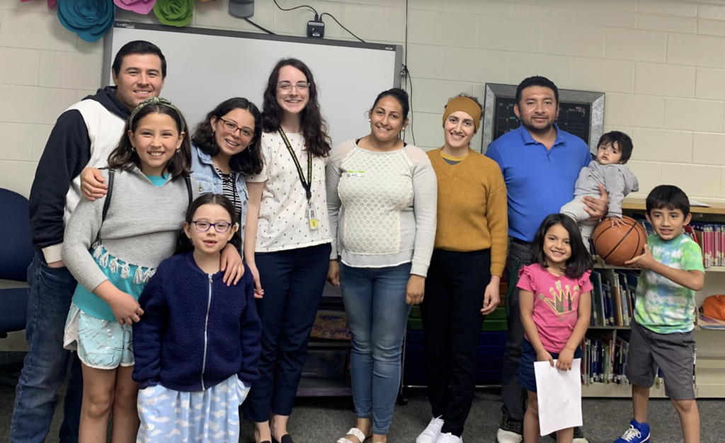 Adult English class participants