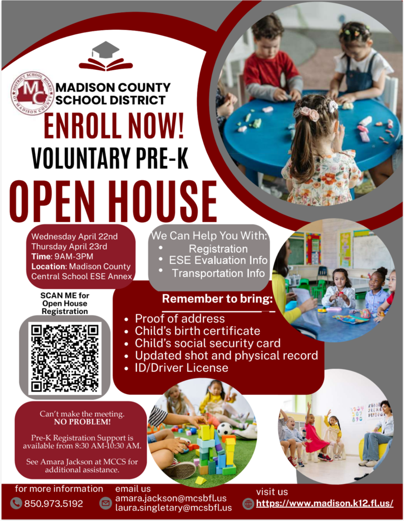 Spring vpk open house
