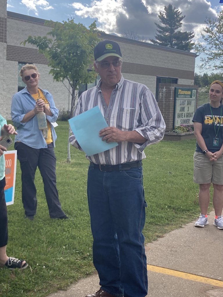 John Zoppetti last day @ Florence Schools
