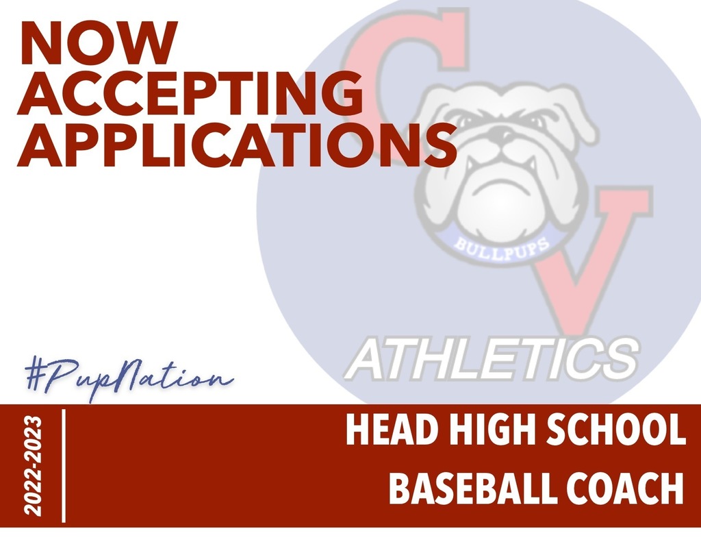 Now Accepting Applications for Head High School Baseball Coach