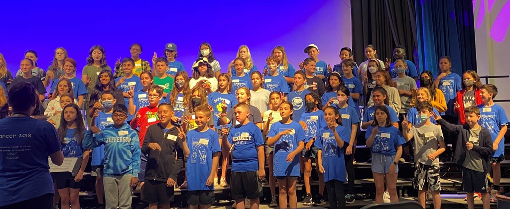Elementary students rehearse for 53rd Annual All City Festival