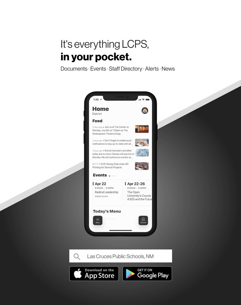 The new LCPS app