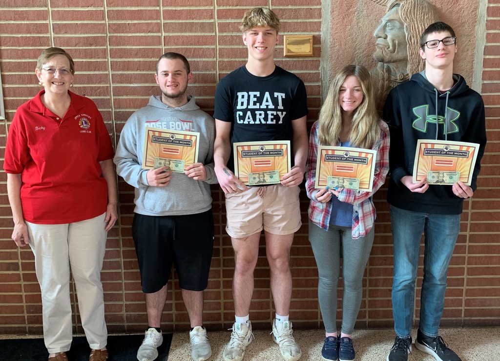 April Student of the Month