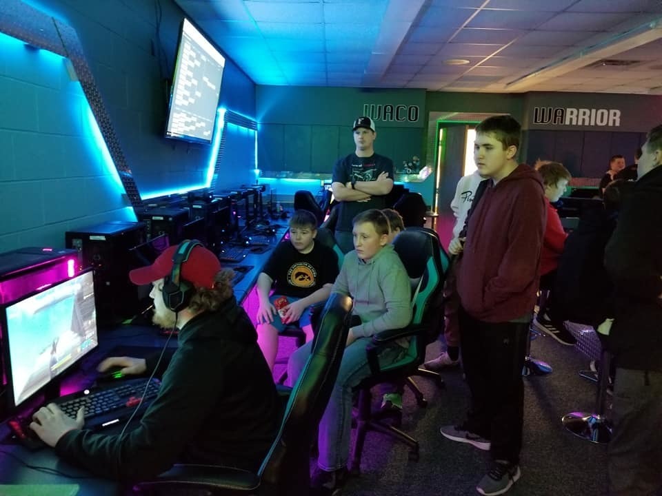 Nic Craigmile, lower left, makes history as Mid-Prairies first ever Esports participant. 3rd out of 32!