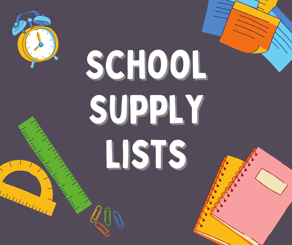 school supply list