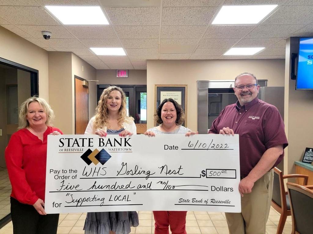 Gosling Nest check donation