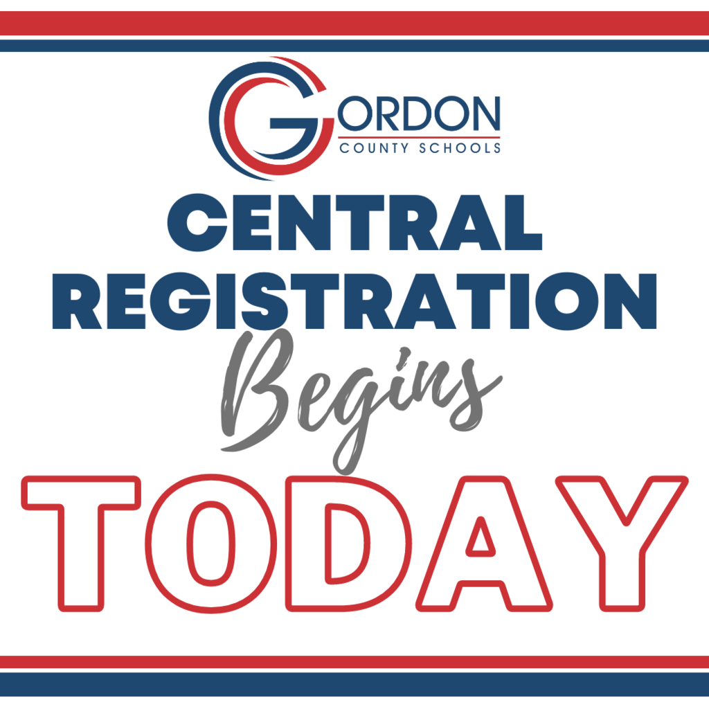 Central Registration begins TODAY
