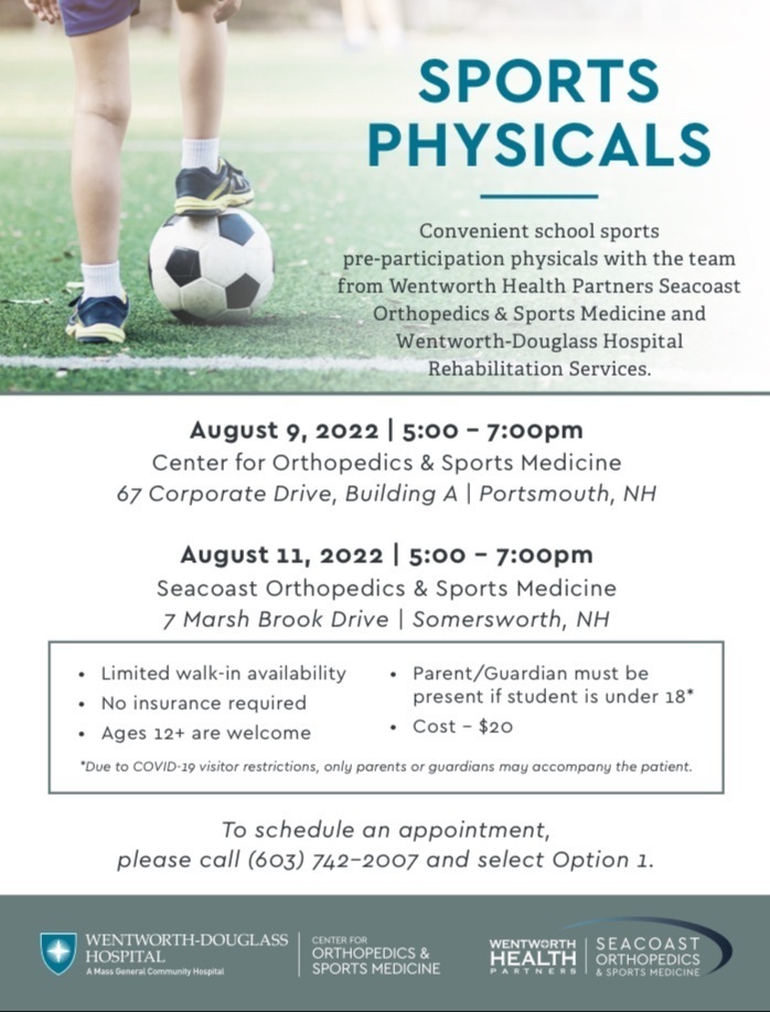 sports physicals