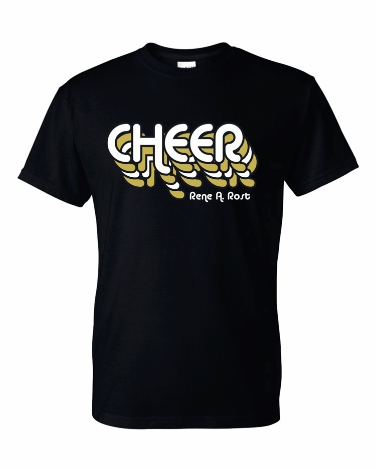 2022 cheer shirt front