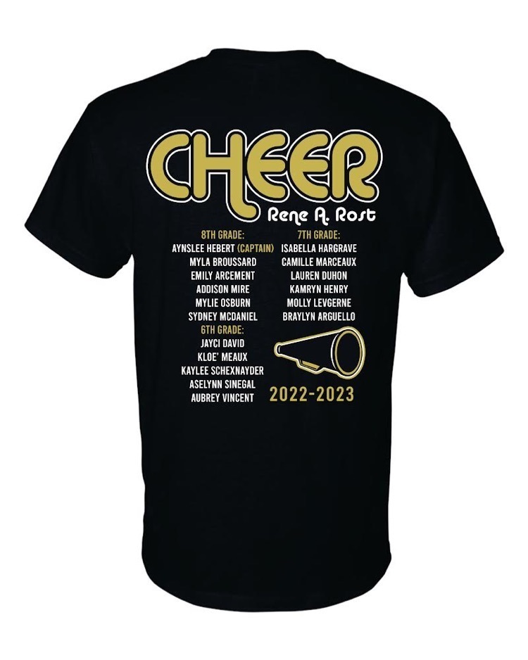 cheer shirt back 2022