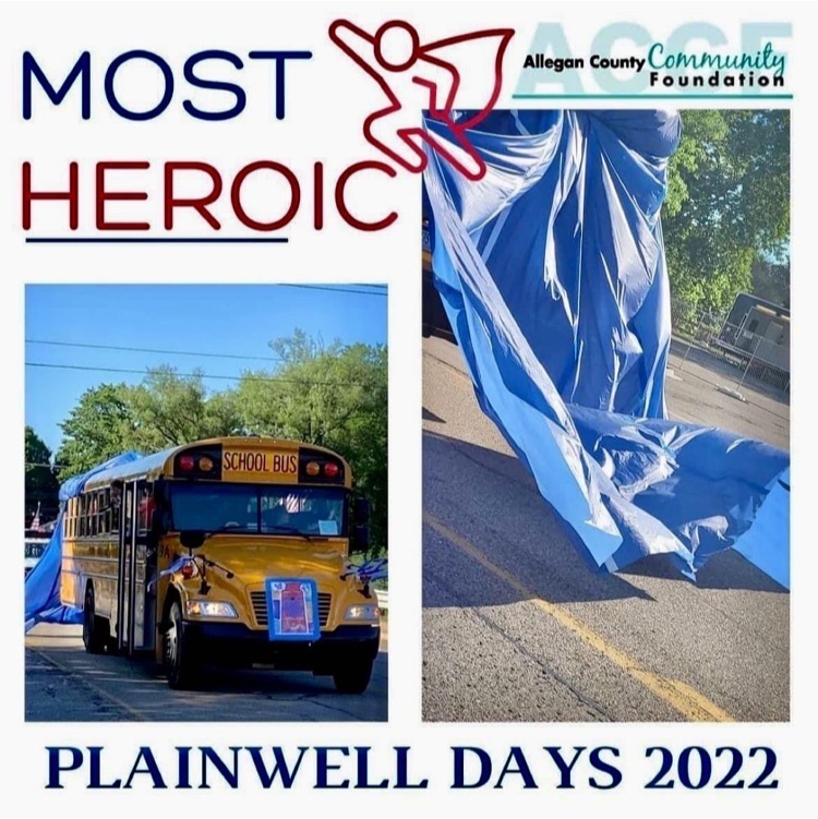 Plainwell days most heroic award post
