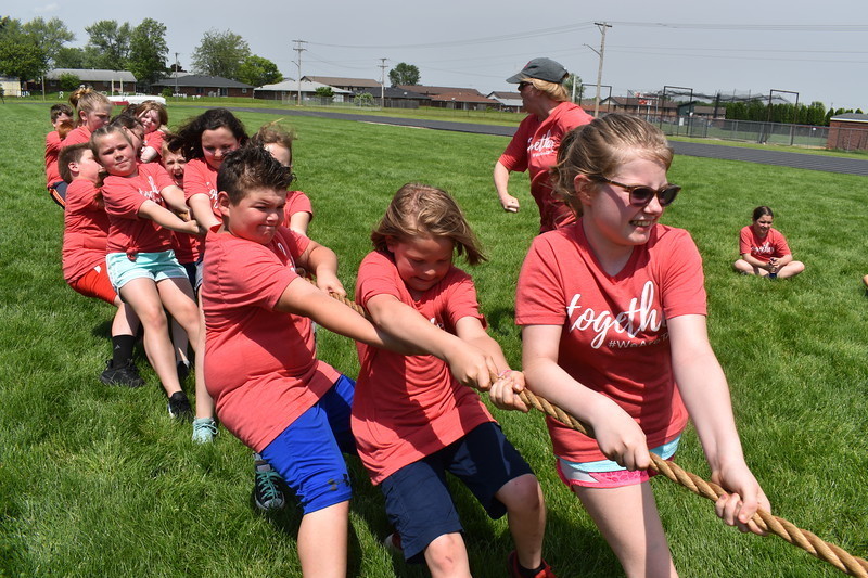 LT Ball tug of war.