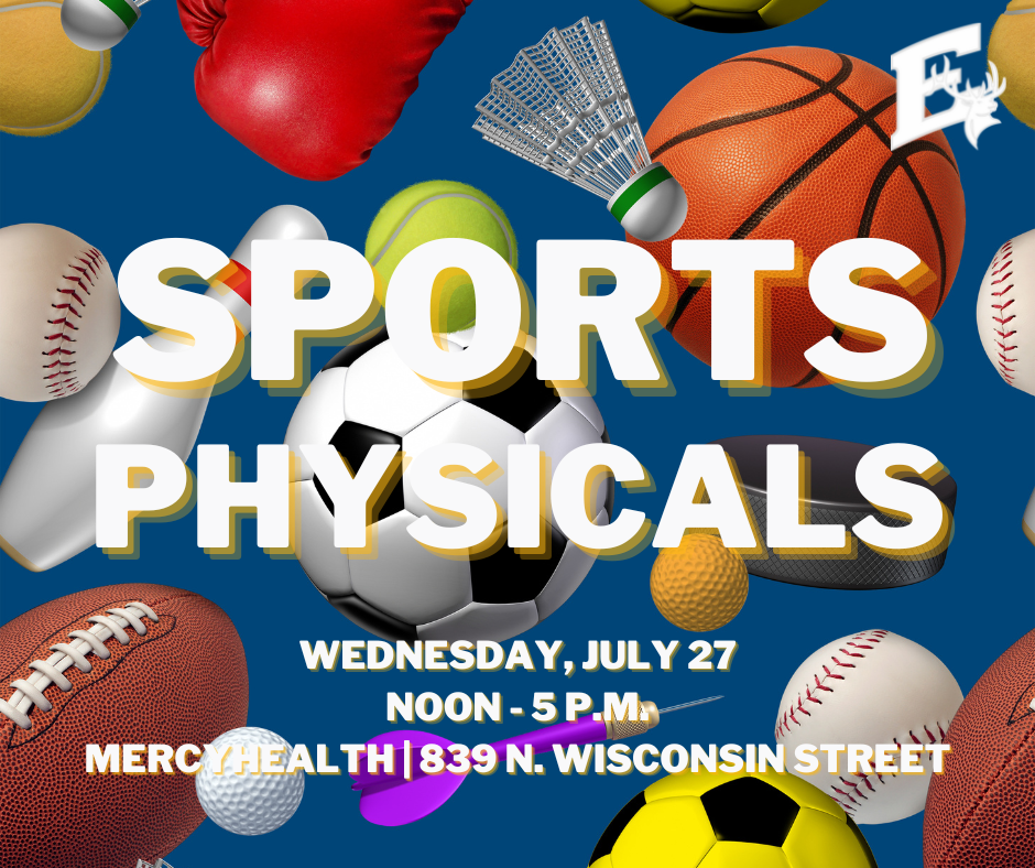 Sports physicals facebook design