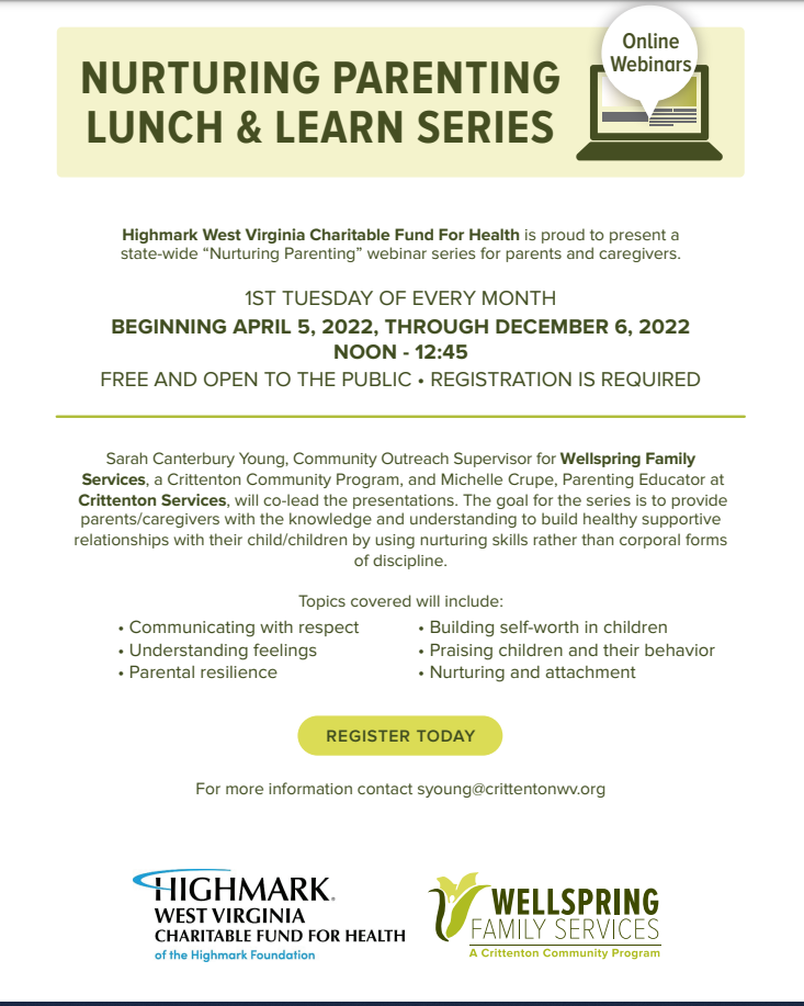 Information for Parent on Learning Series