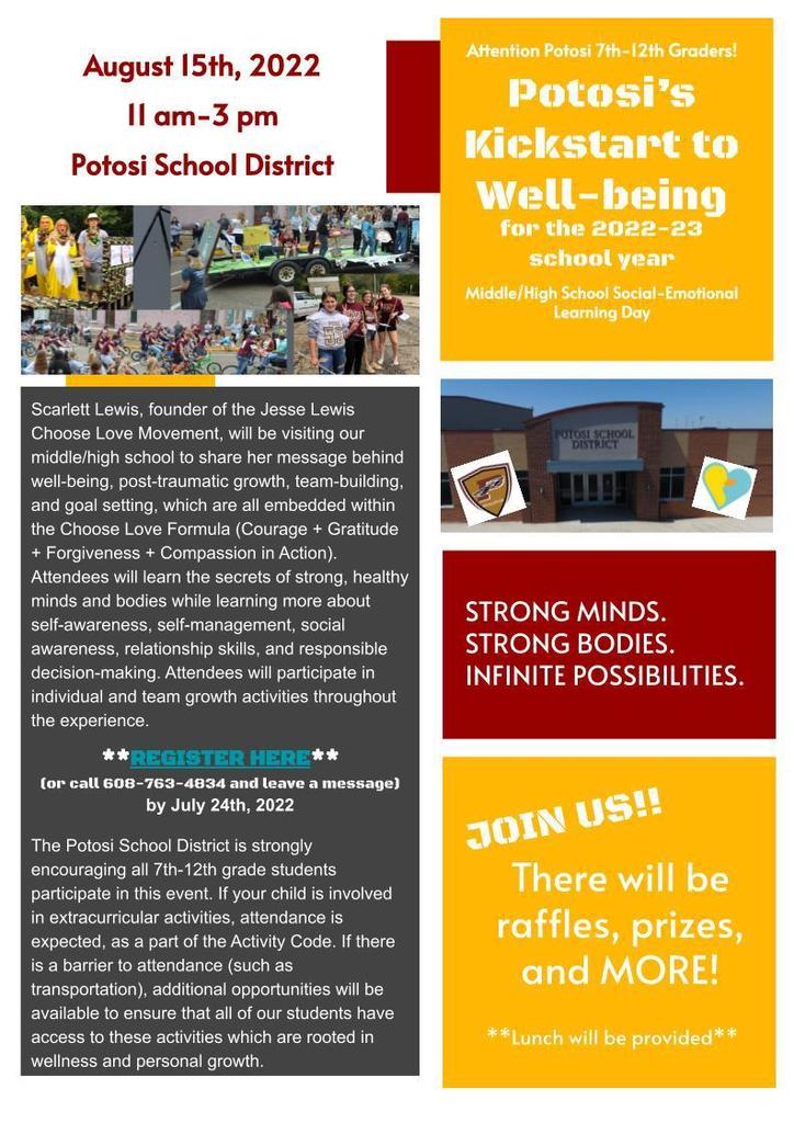 Potosi Kickstart to Well-being