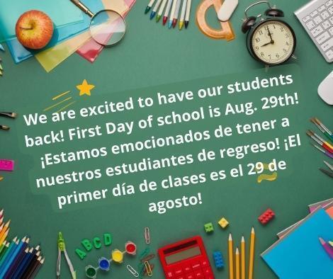 1st Day of school