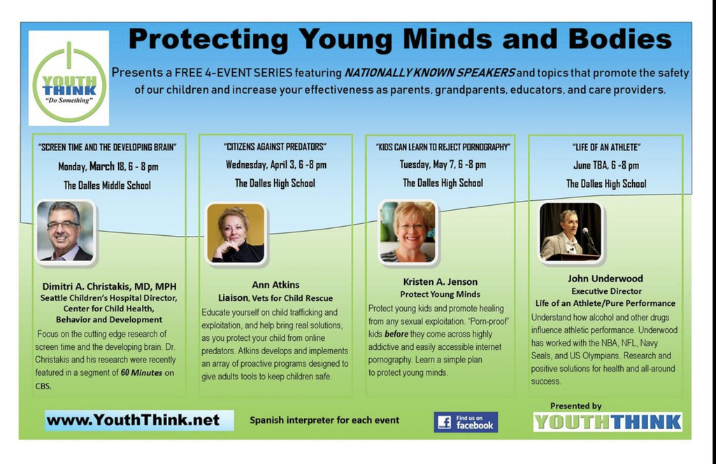 Protecting Young Minds and Bodies- A series for parents, grandparents, care providers and educators.