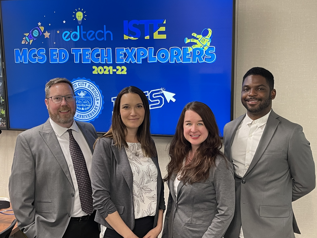 Educational Technology team representing Modesto City Schools school district (Matthew Ketchum, Angela Gama, Alexandra Hancock, Brandon Chism)