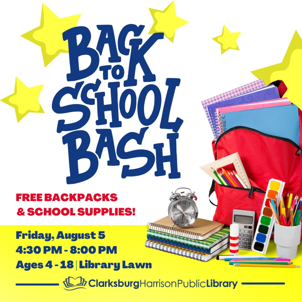 Clarksburg Library Back To School Bash