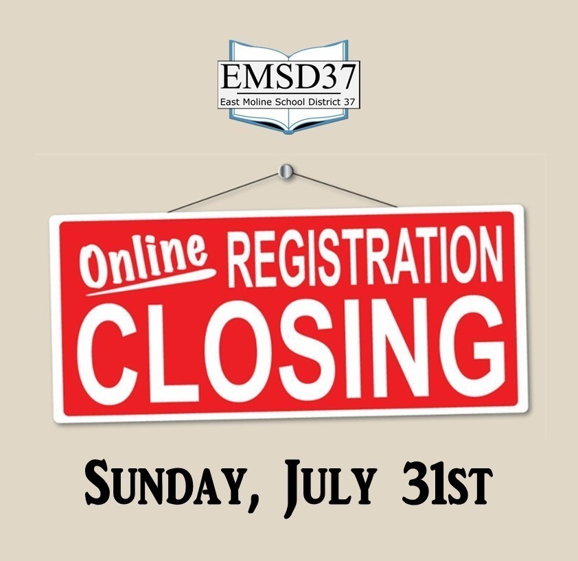 Registration Closing graphic