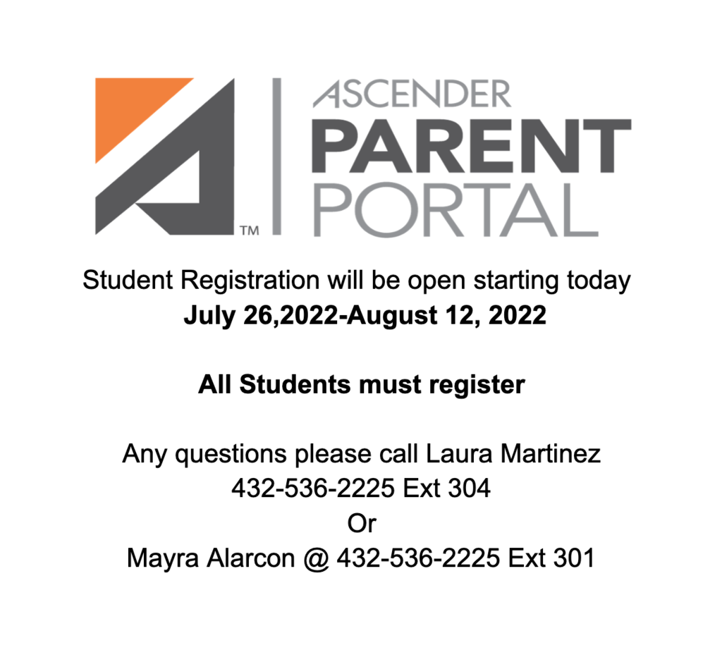 Register your Student