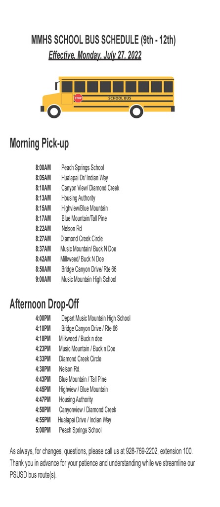 bus sched 2