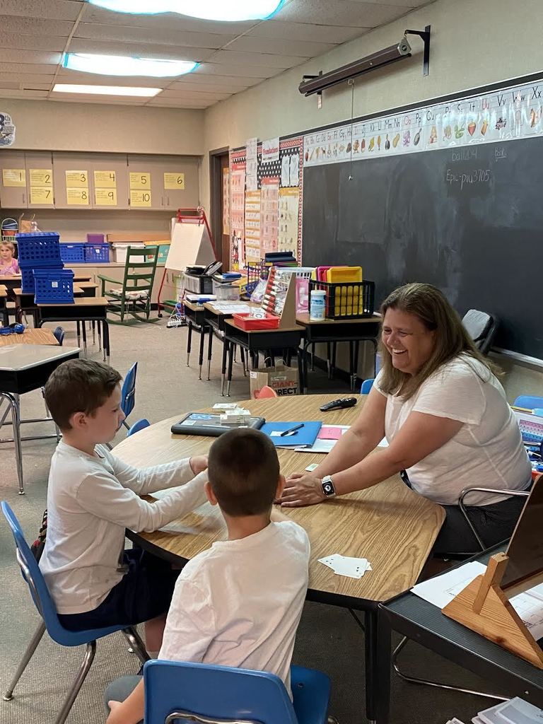 SES students having a blast in the summer program.