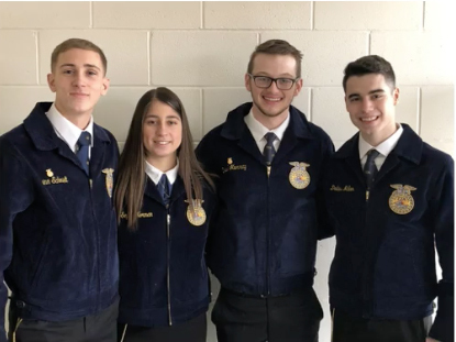 FFA members qualified for State!