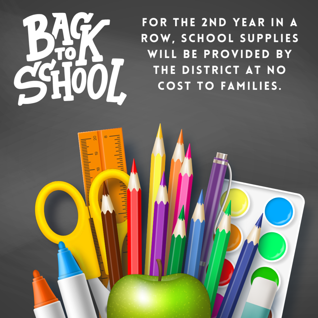 back to school supplies provided