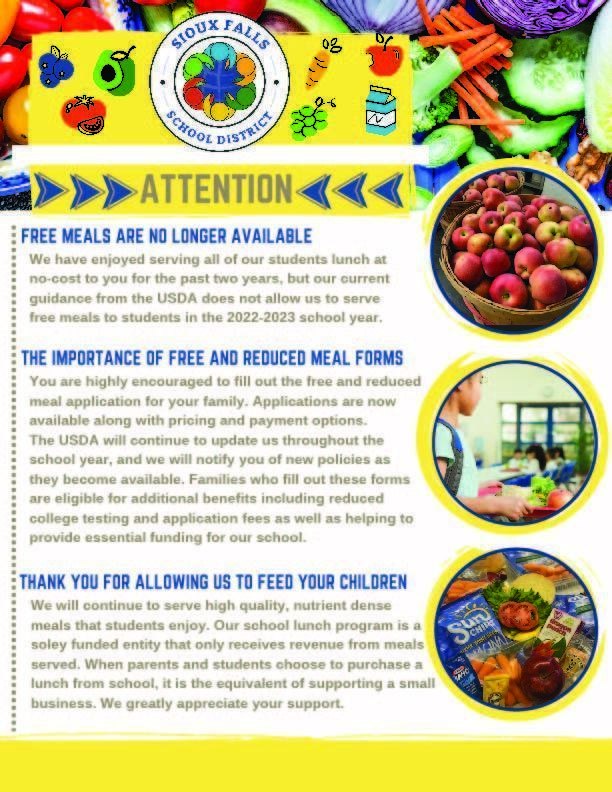 Free School Meals End Summer 2022
