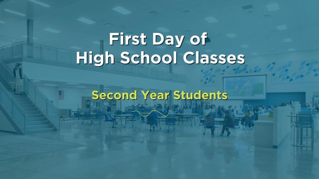 Second Year Students